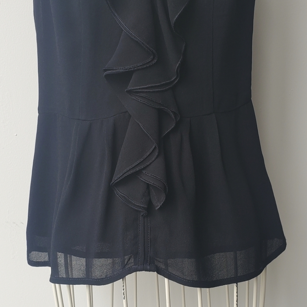 Cue Sheer Ruffle Blouse - Picture 3 of 6